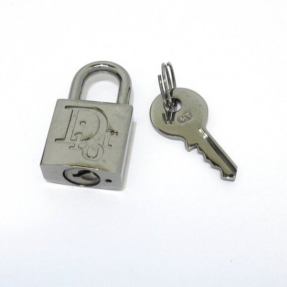 100% Authentic ChristiaDior Logogram Light gray Dark Navy Hand Bag - Picture 13 of 13